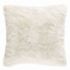 Cushion Cover - Suave white Faux Fur