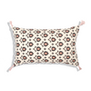 Handmade Cotton Cushion Cover New Stella Blush (30x50cm) by Gaya Alegria
