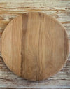 Rotatable oak wood Serving Board - (L/Dia 560 mm) - Atelier du Bois | Gaya Alegria 