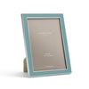 Photo Frame French Blue Lacquer & Silver Frame - Addison Ross by Gaya Alegria