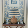Photo Frame Kensington Blue Laquer & Silver Frame (2 sizes) - Addison Ross by Gaya Alegria