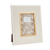 Photo Frame Cream Velvet Rock Frame - 5x7 inch - Gaya Alegria
