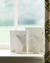 Photo Frame - Pastel Blue Lacquer & Silver Frame (3 sizes) - Addison Ross by Gaya Alegria