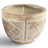 Soy Beeswax Weave Bowl Candle with organic essential oils (Medium) - Gaya Alegria