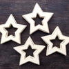 NOW 60% OFF - Napkin Ring - Cream Star (set of 4)