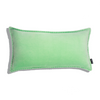 Velvet Cushion Cover - Baldu Cool Mint (30x60 cm) by Gaya Alegria