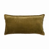 Velvet Cushion Cover Baldu Light Green (30 x 60 cm) by Gaya Alegria