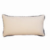 Cushion Cover - Baldu Off White & Navy border