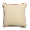 Cushion Cover - Baldu Off White & Orange border