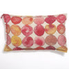 Handmade Cotton Cushion Cover Watercolour Lonara Small (30x50cm) by Gaya Alegria