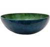 Midnight bLue Capiz Salad Bowl | Gaya Alegria 