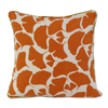 Cushion Cover - Umbela Tangerine Orange (S/35x35cm) | Gaya Alegria 