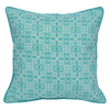Cushion Cover - Basque Turquoise (M/45x45cm) | Gaya Alegria 