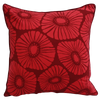 Cushion Cover - Red Maroon flower (M/45x45cm) | Gaya Alegria 