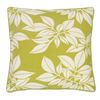 Eco-friendly Cotton Cushion Cover Hoja Green (45x45cm) - Gaya Alegria