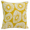 Cushion Cover - Citrus Yellow flower (L/50x50cm) | Gaya Alegria 