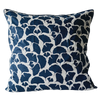 Eco-friendly Cotton Cushion Cover Umbela Midnight Blue - Gaya Alegria