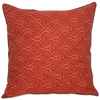 Cushion Cover - Pavo Red Orange (XL/65x65cm) | Gaya Alegria 