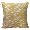 Eco-friendly Cotton Cushion Cover Pavo Citrus Yellow (65x65cm) - Gaya Alegria