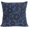 Cushion Cover - Marae Navy Black (M/45x45cm) | Gaya Alegria 