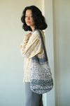 Blue mix Crocheted Shoulder Bag | Gaya Alegria 
