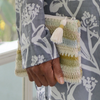 Crocheted Clutch Bag - Light Beige Mix | Gaya Alegria 