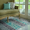 Corded Carpet -  Frani Teal (S/91x122cm)
