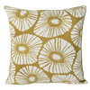 Eco-friendly Cotton Cushion Cover Camel Floral (45x45cm) - Gaya Alegria