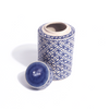 Ceramic Jar Jayapur Indigo - Gaya Alegria