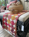 Handmade Cotton Throw Watercolour Lonara Small (200 x 140cm) - Gaya Alegria