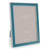 Photo Frame Ocean Lacquer & Silver Frame - Gaya Alegria