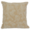 Eco-friendly Cotton Cushion Cover Floral Beige (50x50cm) - Gaya Alegria
