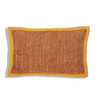 Handmade Cotton Cushion Cover Goni Brown (30x50cm) by Gaya Alegria