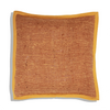 Handmade Cotton Cushion Cover Goni Brown (50x50cm) by Gaya Alegria