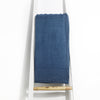 Linen Bed Cover - Linus Indigo (100% Linen / 264 x 262cm) - Gaya Alegria