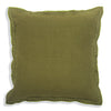 Cotton Cushion Cover Linus Khaki (50x50cm) by Gaya Alegria