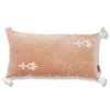 Velvet Cushion Cover - Zahara Taupe (30x60 cm) by Gaya Alegria