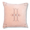 Velvet Cushion Cover - Zelena Dusty Rose (M/45x45cm) by Gaya Alegria