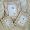 NOW 50% OFF!!! Wooden Photo Frame Kelia White Washed - Gaya ALegria