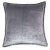 Velvet Cushion Cover - Baldu Koala Grey (50x50 cm) by Gaya Alegria