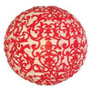 Lampshade (Fabric) -  Lavanda red round | Gaya Alegria 