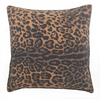 Cotton Cushion Cover Juanito Brown White Big Cat (50x50cm) by Gaya Alegria