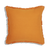 Cushion Cover Leopold Curcuma with Rombe (50x50cm) by Gaya Alegria