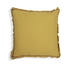 Cushion Cover Leopold Pistache with Rombe (50x50cm) by Gaya Alegria