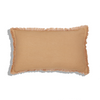 Cotton Cushion Cover Leopold Sable with Rombe (30x50cm) by Gaya Alegria