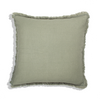Cushion Cover Leopold Sage with Rombe (50x50cm) by Gaya Alegria