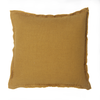 Cotton Cushion Cover Linus Mustard (50x50cm) by Gaya Alegria