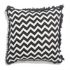 Cotton Cushion Cover Licu Black & White (50 x 50cm) - Gaya Alegria