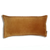 Velvet Cushion Cover - Baldu Mocca (30x60 cm) by Gaya Alegria