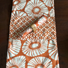 Table Runner - Orange Floral Cotton runner (150cm)- Gaya Alegria